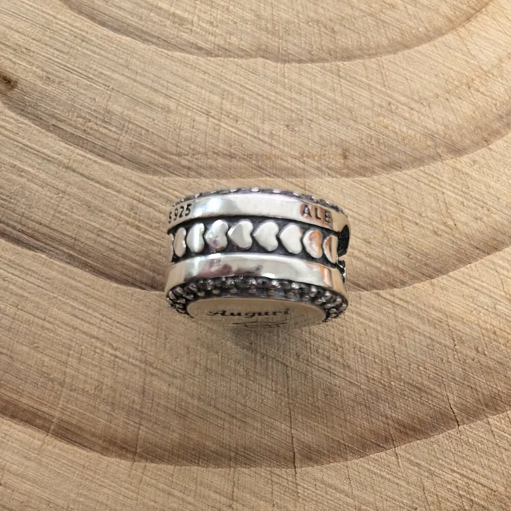 Pandora Auguri Exclusive Charm Pendant, S925 Silver Jewelry